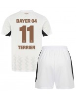 Bayer Leverkusen Martin Terrier #11 Vieraspaita Lasten 2024-25 Lyhythihainen (+ shortsit)